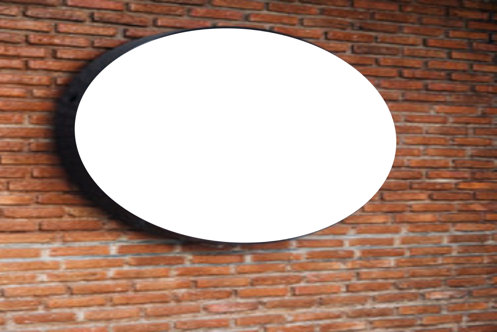 Kasetny LED eliptyczne jednostronne