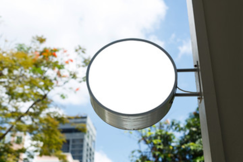 Kasetny LED okrągłe dwustronne