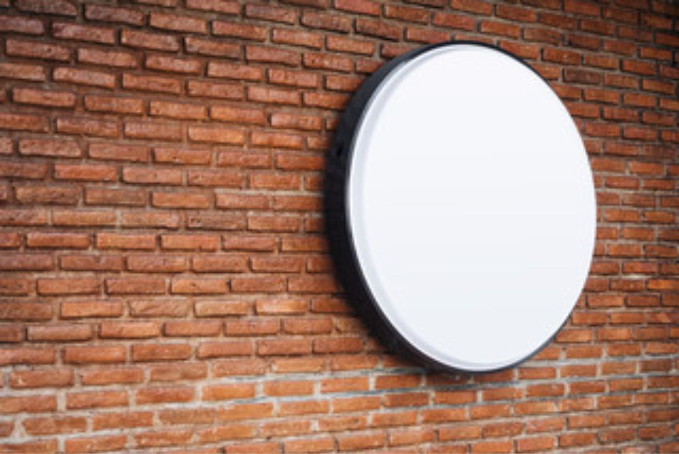 Kasetny okrągłe LED  dwustronne